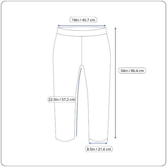 Talbots Signature Cropped Pants Womens 14P Cotton Blue - Picture 6 of 6